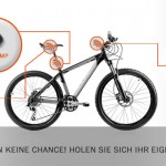 SpyBike - Die erste vollintegrierte GPS-Diebstahlsicherung für das Fahrrad!