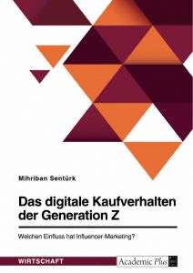 Cover des Buches das digitale Kaufverhalten der Generation Z