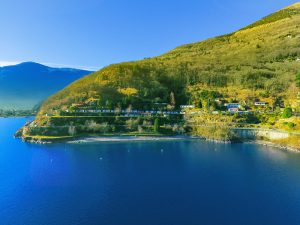 schönes Panorama am Lago Maggiore