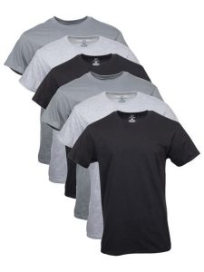 sechs klassiche T-Shirts