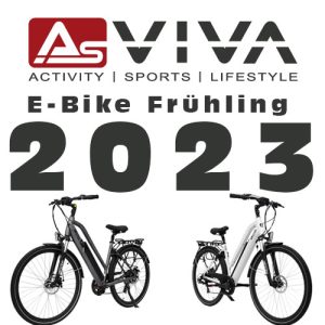 zwei E-Bikes unter der Zahl 2023
