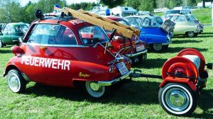 Isetta mit der Aufschrift 