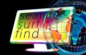 Monitor search, surf, find