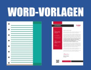 Vorlagen für Bewerbungen oderr Geschäftsbriefe