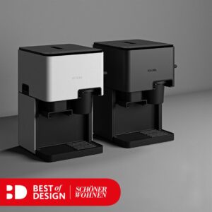 prämierte Kaffeemaschine in zwei Ausführungen