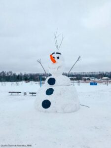 Willst du einen Schneemann bauen?