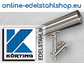 Online Edelstahlshop von Körting EDELSTAHL® - Shop für Geländerzubehör